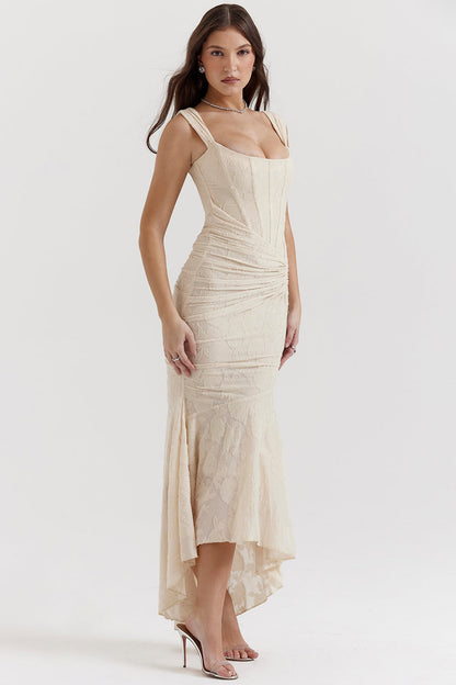 Mylah - Texturiertes Maxikleid
