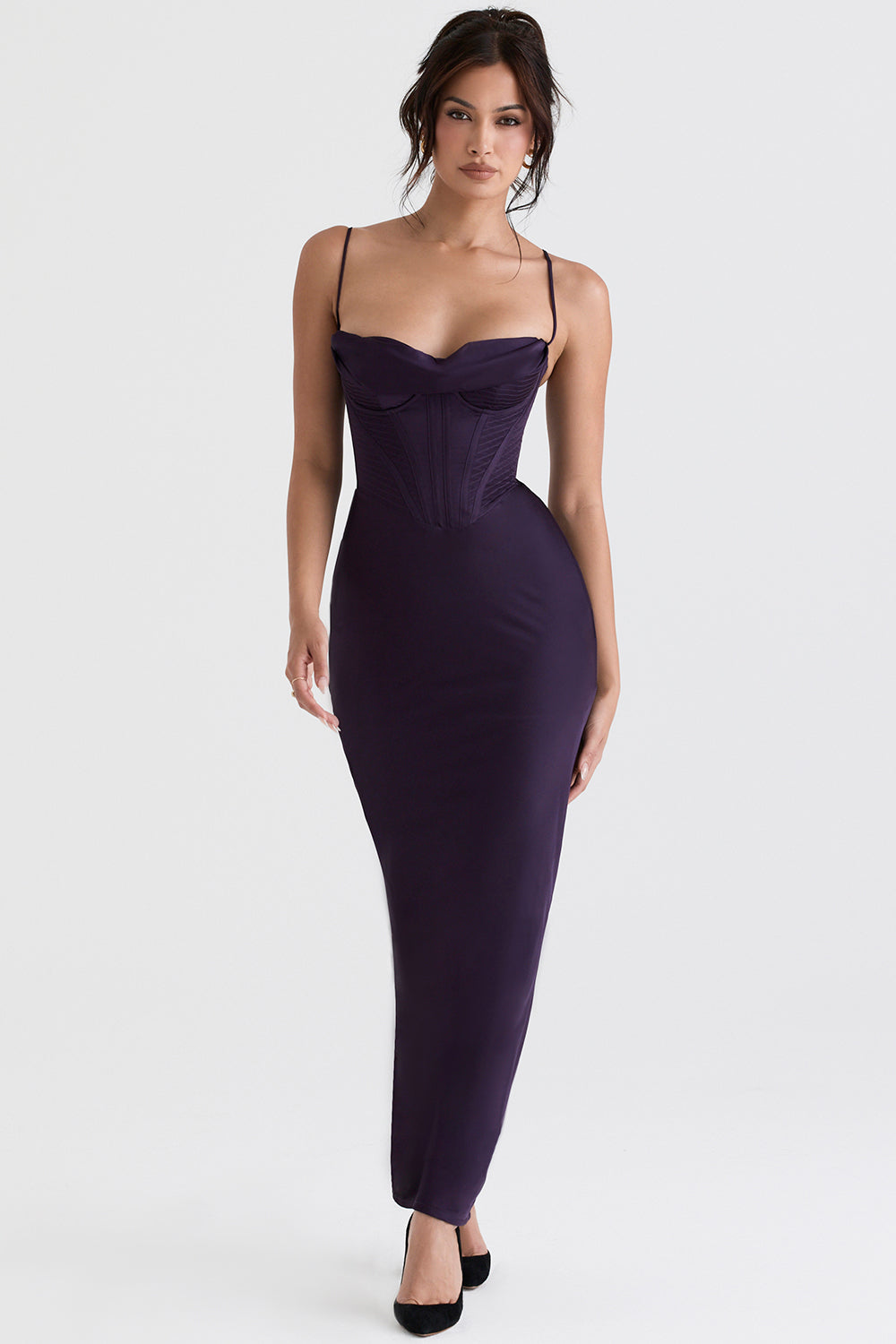 Leif - elegantes Maxikleid mit Korsett