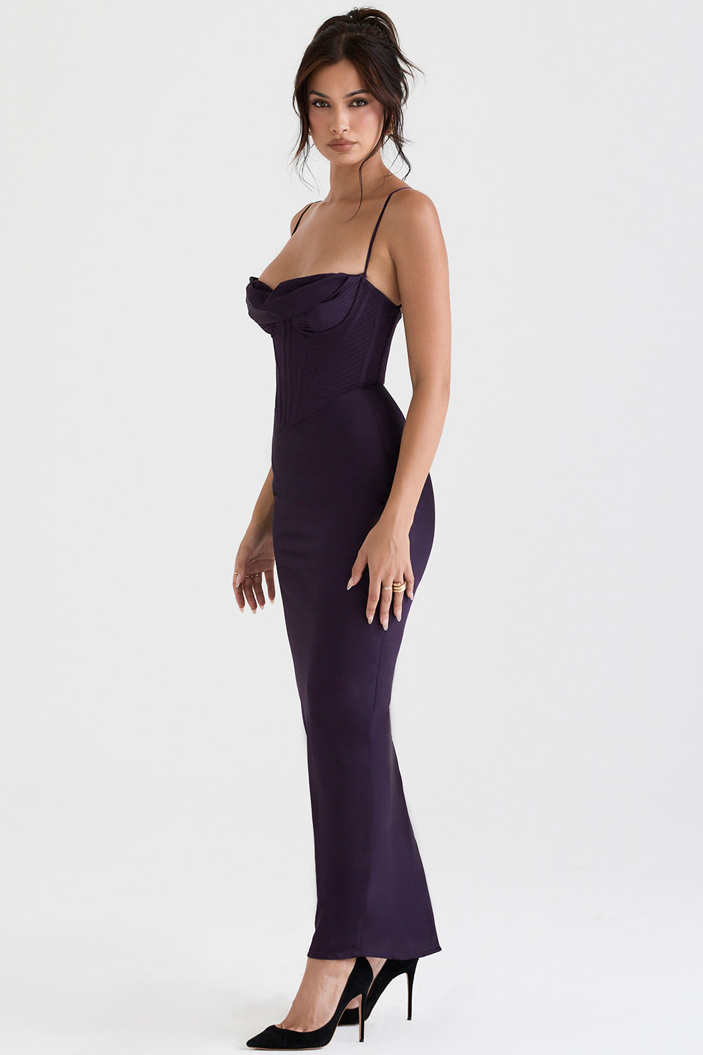 Leif - elegantes Maxikleid mit Korsett