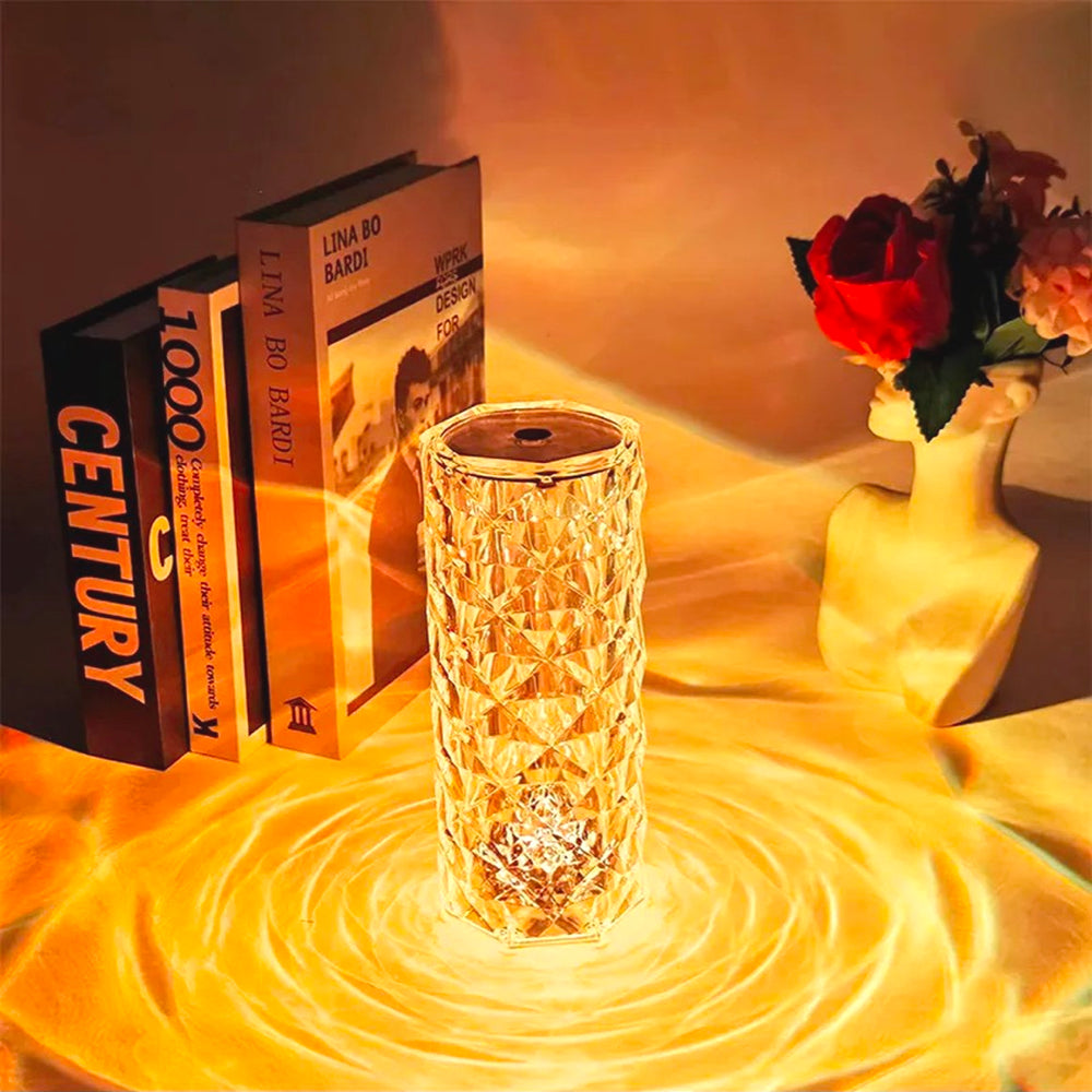 LuxGlow™ Cristal Elegance Lamp | Beleuchten Sie Ihren Raum mit Gelassenheit und Gemütlichkeit
