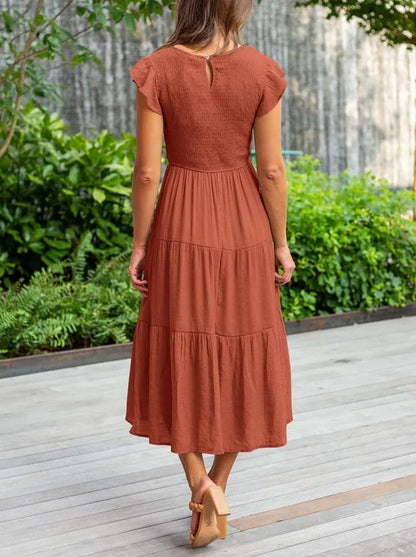 Violet - luftiges Midikleid für Damen