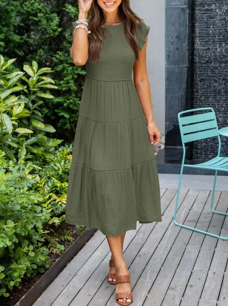Violet - luftiges Midikleid für Damen
