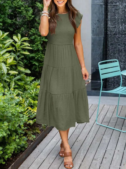 Violet - luftiges Midikleid für Damen