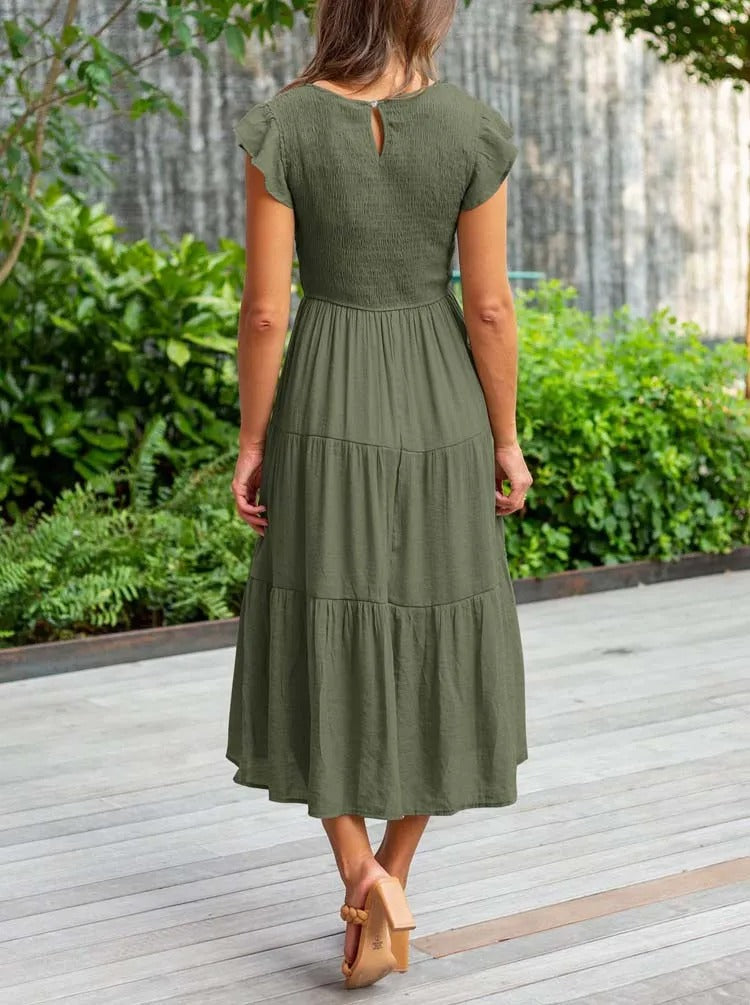 Violet - luftiges Midikleid für Damen