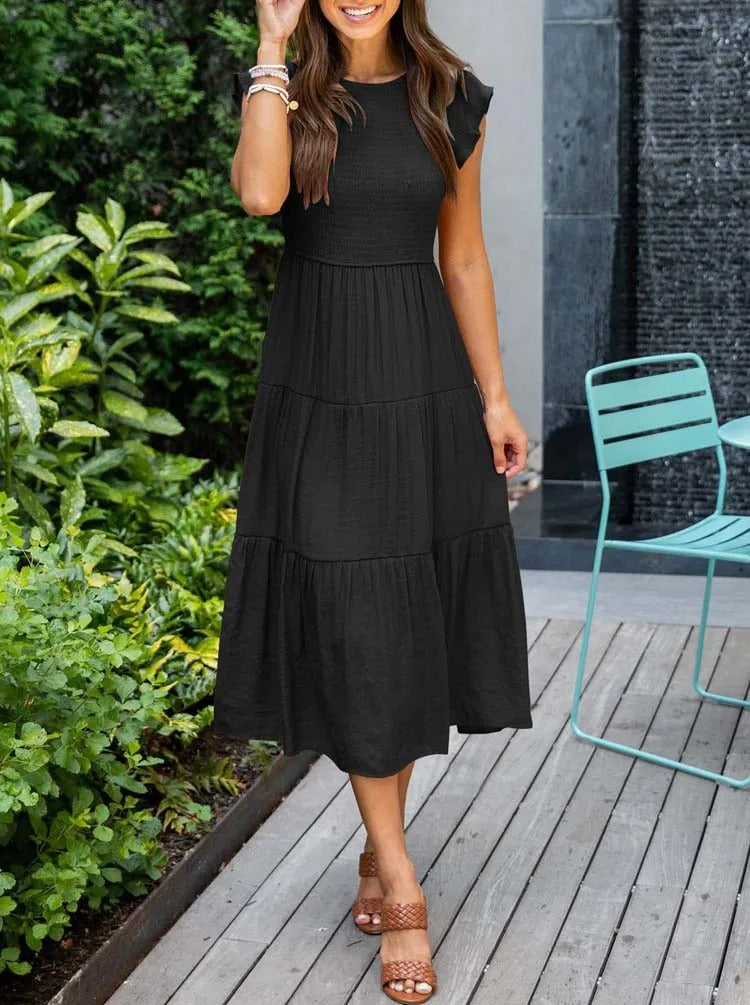 Violet - luftiges Midikleid für Damen
