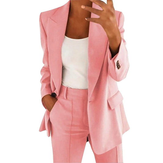 VeraModa Farbiges Damenanzug Set mit Blazer und Hose
