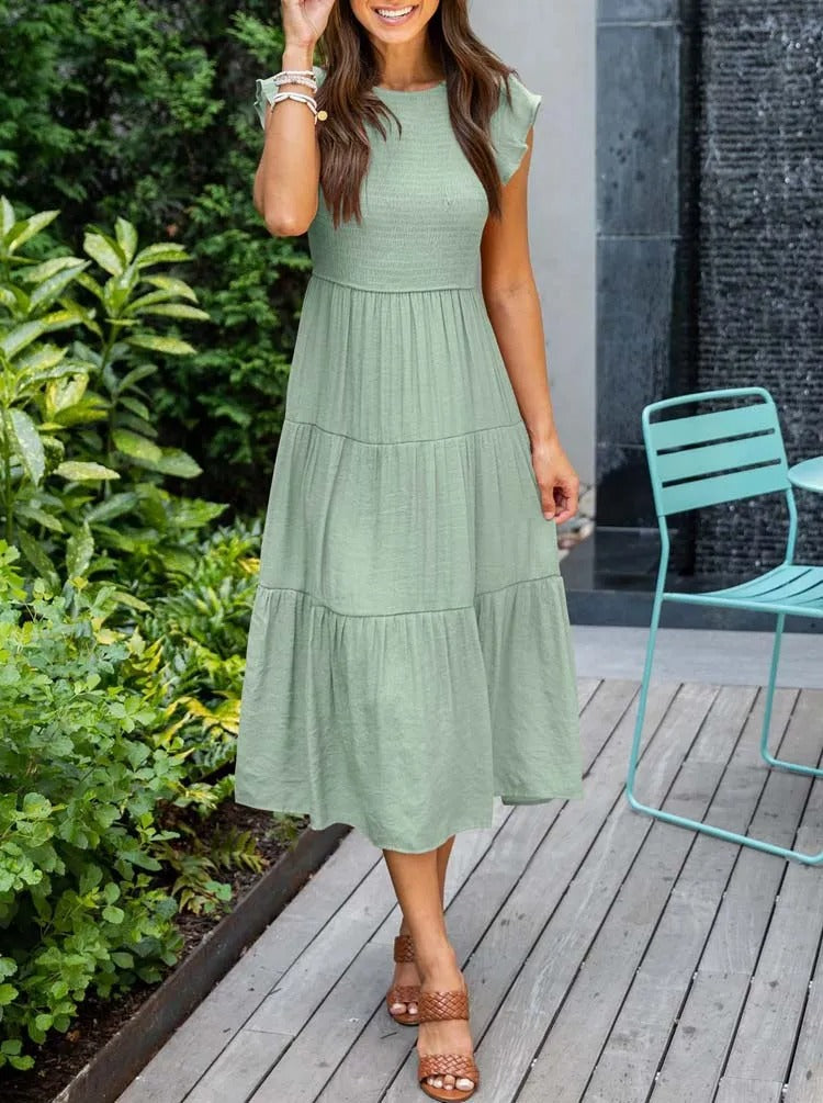 Violet - luftiges Midikleid für Damen