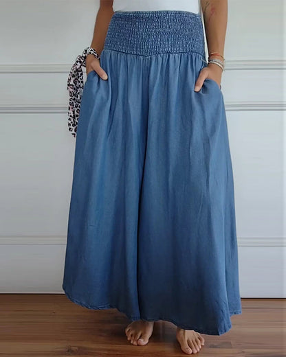 Clue - Hose mit weitem Bein und elastischem Bund