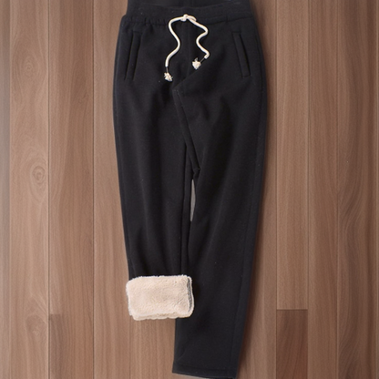 Celtine - warme Jogginghose mit Reißverschlusstasche für Frauen