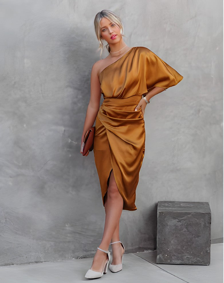 Pansy - Schickes Partykleid aus Seide