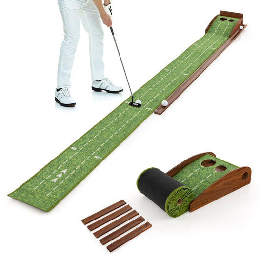 Nick - innen aufrollbar Golf Satz Kurs mit 3 Löchern