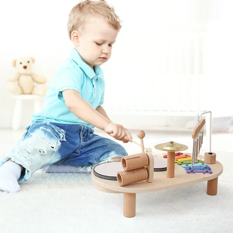 Kinder - Musik Trommel Xylophon Klavierstation