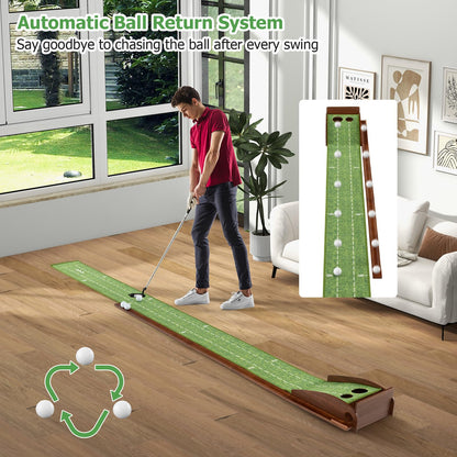 Nick - innen aufrollbar Golf Satz Kurs mit 3 Löchern
