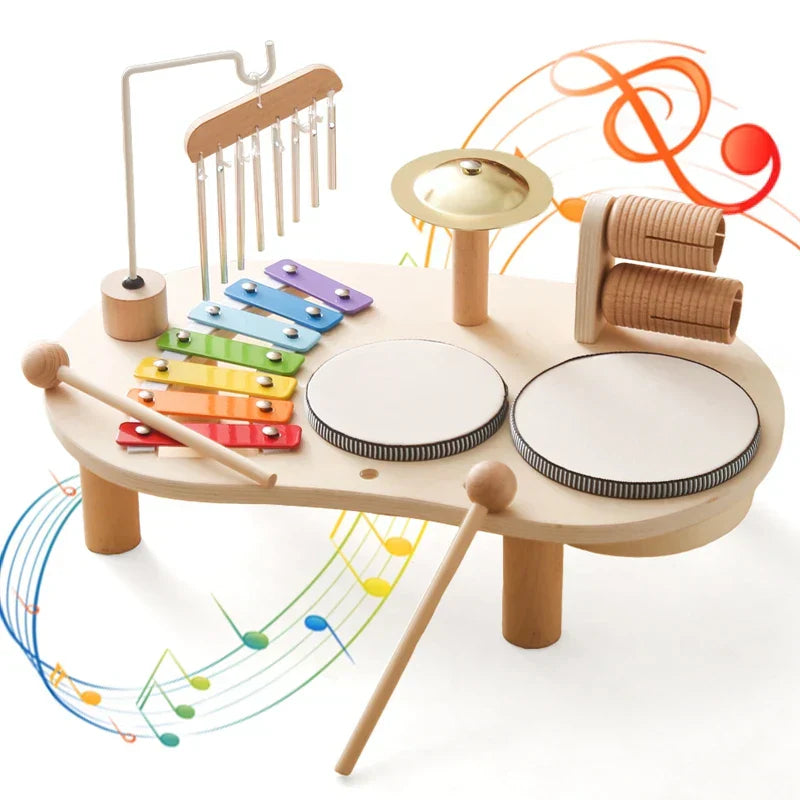 Kinder - Musik Trommel Xylophon Klavierstation