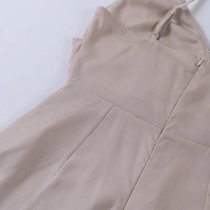 Ceri - Eleganter V-Ausschnitt Bodycon Maxi Jurk - Gracieus Lang Glamour