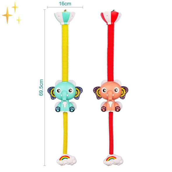 Mirabella Shopping 100001766 Toys Time™ Bezaubernder Elefant Sprinkler Badespielzeug | Verwandeln Sie die Badezeit in eine Party für Ihre Kinder!
