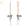 Mirabella Shopping 200000168 Mirabella™ Kolibri-Ohrringe | Originell und schön neben dem Gesicht
