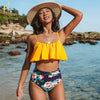 Mirabella Shopping 200000600 70% RABATT / Gelb - AUSVERKAUFT / S Mirabella™ Carmen Bikini mit höher Taille Unterteil + Oberteil | Der bequemste und schönste Bikini des Jahres