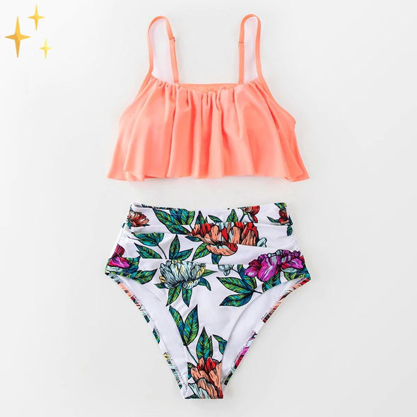 Mirabella Shopping 200000600 Mirabella™ Carmen Bikini mit höher Taille Unterteil + Oberteil | Der bequemste und schönste Bikini des Jahres
