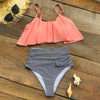 Mirabella Shopping 200000600 Mirabella™ Carmen Bikini mit höher Taille Unterteil + Oberteil | Der bequemste und schönste Bikini des Jahres