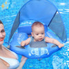 Mirabella Shopping 200002073 Blauer Elefant - AUSVERKAUFT PRO MamboBaby™ 100% sicherer BabyFloat™ | Lassen Sie Ihr Baby gefahrlos das Wasser genießen | Vorübergehend Inkl. GRATIS Sonnenschirm im Wert von €30,-.