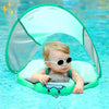 Mirabella Shopping 200002073 Grün PRO MamboBaby™ 100% sicherer BabyFloat™ | Lassen Sie Ihr Baby gefahrlos das Wasser genießen | Vorübergehend Inkl. GRATIS Sonnenschirm im Wert von €30,-.