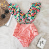 Mirabella Shopping 200004279 70% RABATT / Rosa - AUSVERKAUFT / S Mirabella™ Flora Bikini mit höher Taille Unterteil + Oberteil | Der schillerndste Bikini für den Sommer