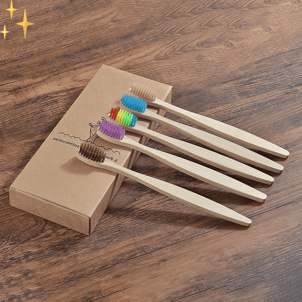 Mirabella Shopping 50% KORTING GreenFuture™ 100% Gerecyclede Tandenborstel Set | Dagelijks Je Steentje Bijdragen Aan De Natuur
