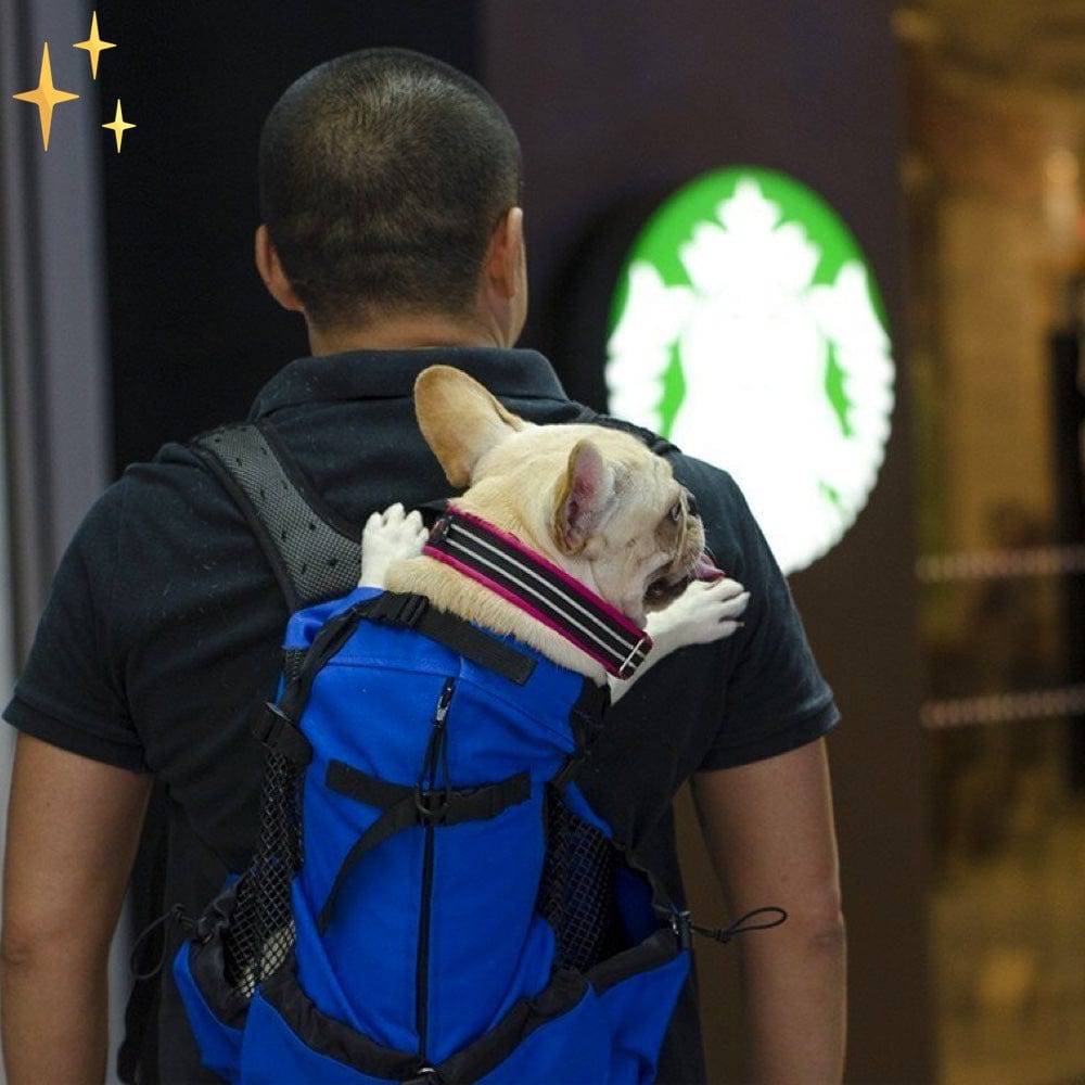 Mirabella Shopping DE 0 50% RABATT / Blau / 30X34X16 CM Der DoggiePack™ Hunderucksack | Der beste Weg, Ihr geliebtes Haustier zu transportieren