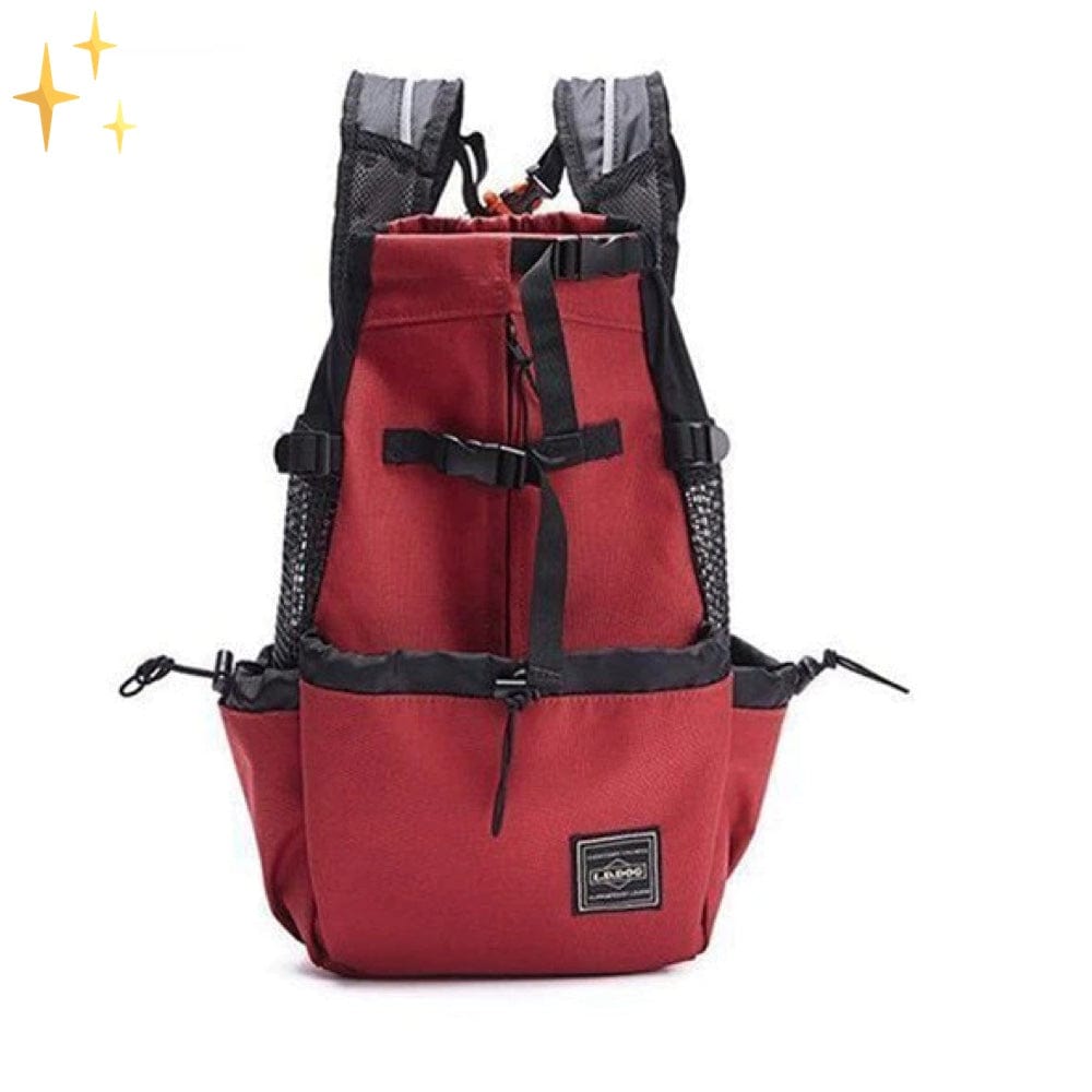 Mirabella Shopping DE 0 50% RABATT / Rot - AUSVERKAUFT / 30X34X16 CM Der DoggiePack™ Hunderucksack | Der beste Weg, Ihr geliebtes Haustier zu transportieren