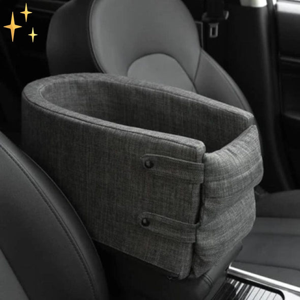 Mirabella Shopping DE 0 Grau - AUSVERKAUFT / 22x42x20 cm SafetyPet™ Pet Car Basket | Der beste und sicherste Weg, Ihren Liebling im Auto zu transportieren