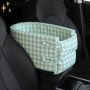 Mirabella Shopping DE 0 Grün / 22x42x20 cm SafetyPet™ Pet Car Basket | Der beste und sicherste Weg, Ihren Liebling im Auto zu transportieren
