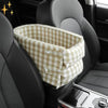 Mirabella Shopping DE 0 Khaki - AUSVERKAUFT / 22x42x20 cm SafetyPet™ Pet Car Basket | Der beste und sicherste Weg, Ihren Liebling im Auto zu transportieren