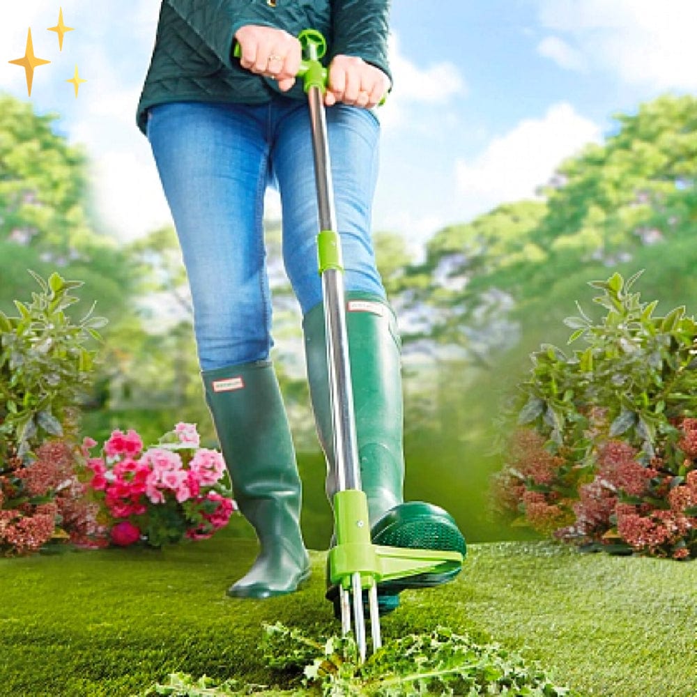 Mirabella Shopping DE 100001842 55% RABATT RootTwister™ Stehender Unkrautentferner | Genießen Sie die Gartenarbeit ohne Rückenschmerzen oder auf den Knien gehen zu müssen