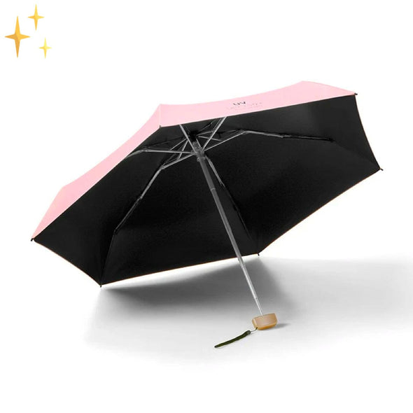 Mirabella Shopping DE 100004777 Storm™ UPF>50+ Mini-Regenschirm im Telefongröße | Nie mehr vom Regen durchnässt werden, immer vorbereitet! | Vorübergehend 1 + 1 KOSTENLOS
