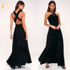 Mirabella Shopping DE 200000347 70% RABATT / Schwarz - AUSVERKAUFT / S Mirabella™ Zoë Multiway Wrap Dress | Das perfekte Kleid für den Sommer, 50+ Möglichkeiten zum Tragen