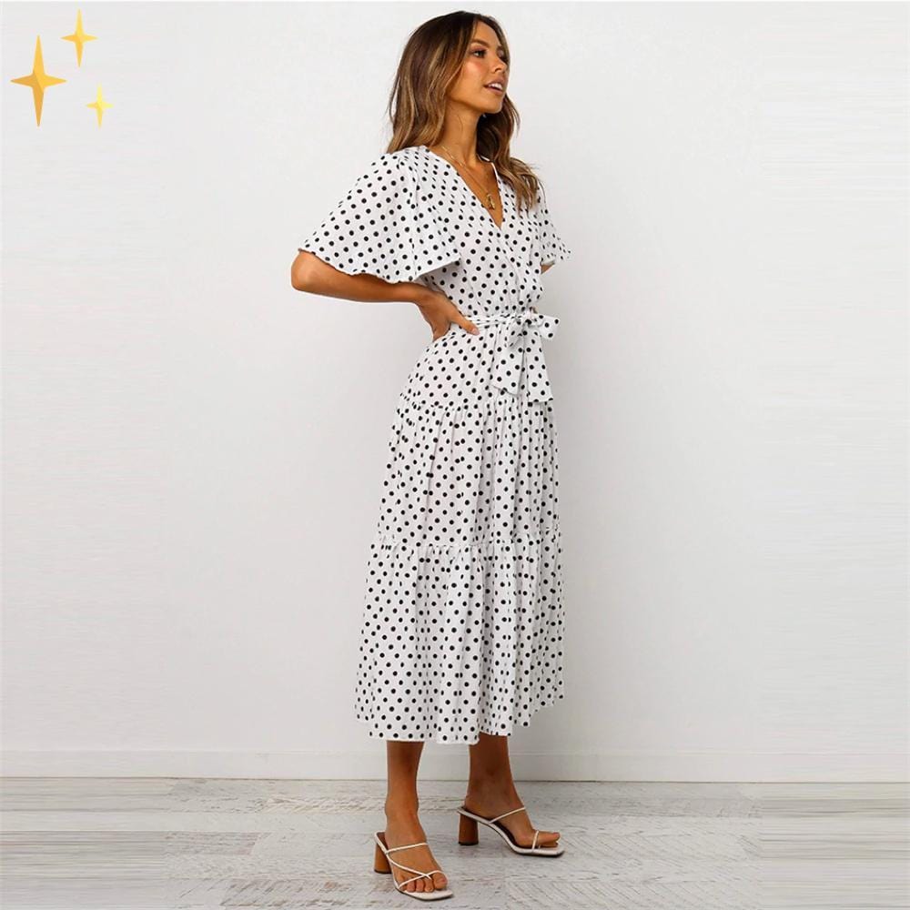 Mirabella Shopping DE 200000347 Mirabella™ Butterfly Polka Dot Dress | Ein wunderschöner Look für diese Saison