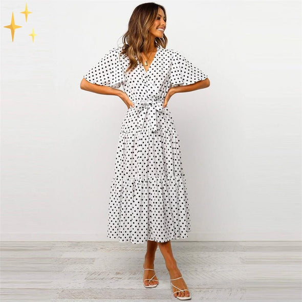 Mirabella Shopping DE 200000347 Mirabella™ Butterfly Polka Dot Dress | Ein wunderschöner Look für diese Saison