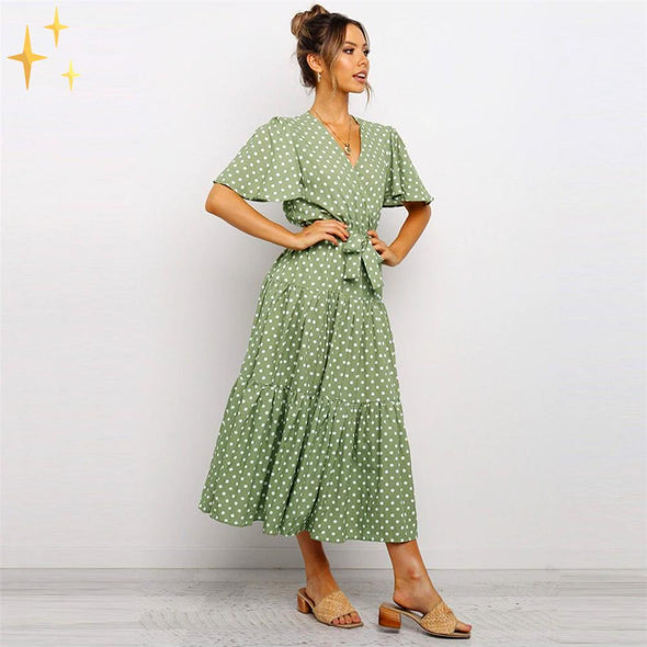 Mirabella Shopping DE 200000347 Mirabella™ Butterfly Polka Dot Dress | Ein wunderschöner Look für diese Saison