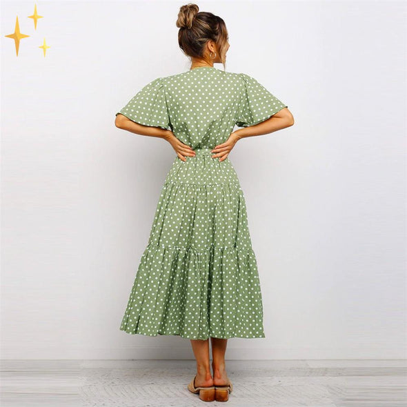 Mirabella Shopping DE 200000347 Mirabella™ Butterfly Polka Dot Dress | Ein wunderschöner Look für diese Saison
