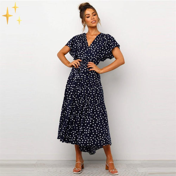 Mirabella Shopping DE 200000347 Mirabella™ Butterfly Polka Dot Dress | Ein wunderschöner Look für diese Saison
