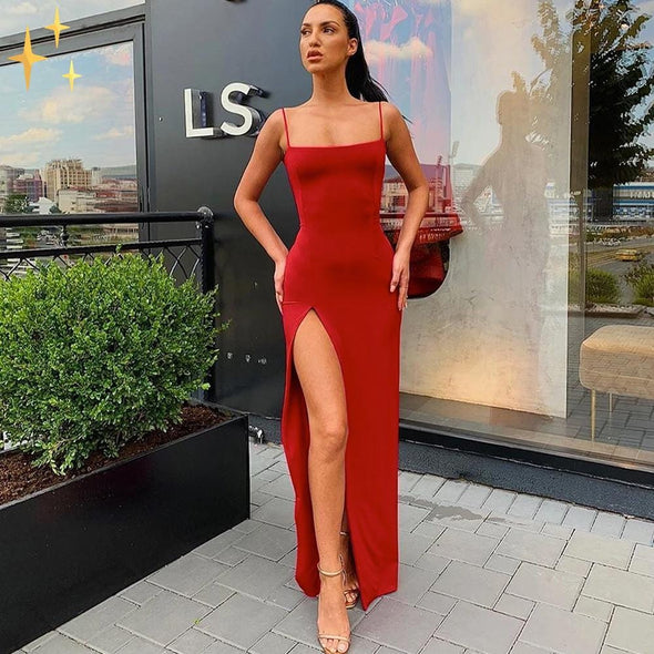 Mirabella Shopping DE 200000347 Mirabella™ Jasmin Klassisches Kleid mit Seitenschlitz | Ein wunderschöner klassischer Abendlook
