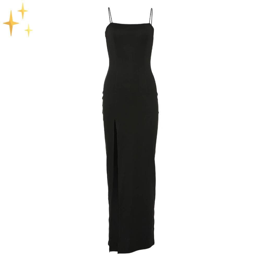 Mirabella Shopping DE 200000347 Mirabella™ Jasmin Klassisches Kleid mit Seitenschlitz | Ein wunderschöner klassischer Abendlook