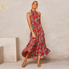 Mirabella Shopping DE 200000347 Rote Rosen - AUSVERKAUFT / S Mirabella™ Ella Halter Kleid | Fühlen Sie sich in der Sonne am besten und hübschesten
