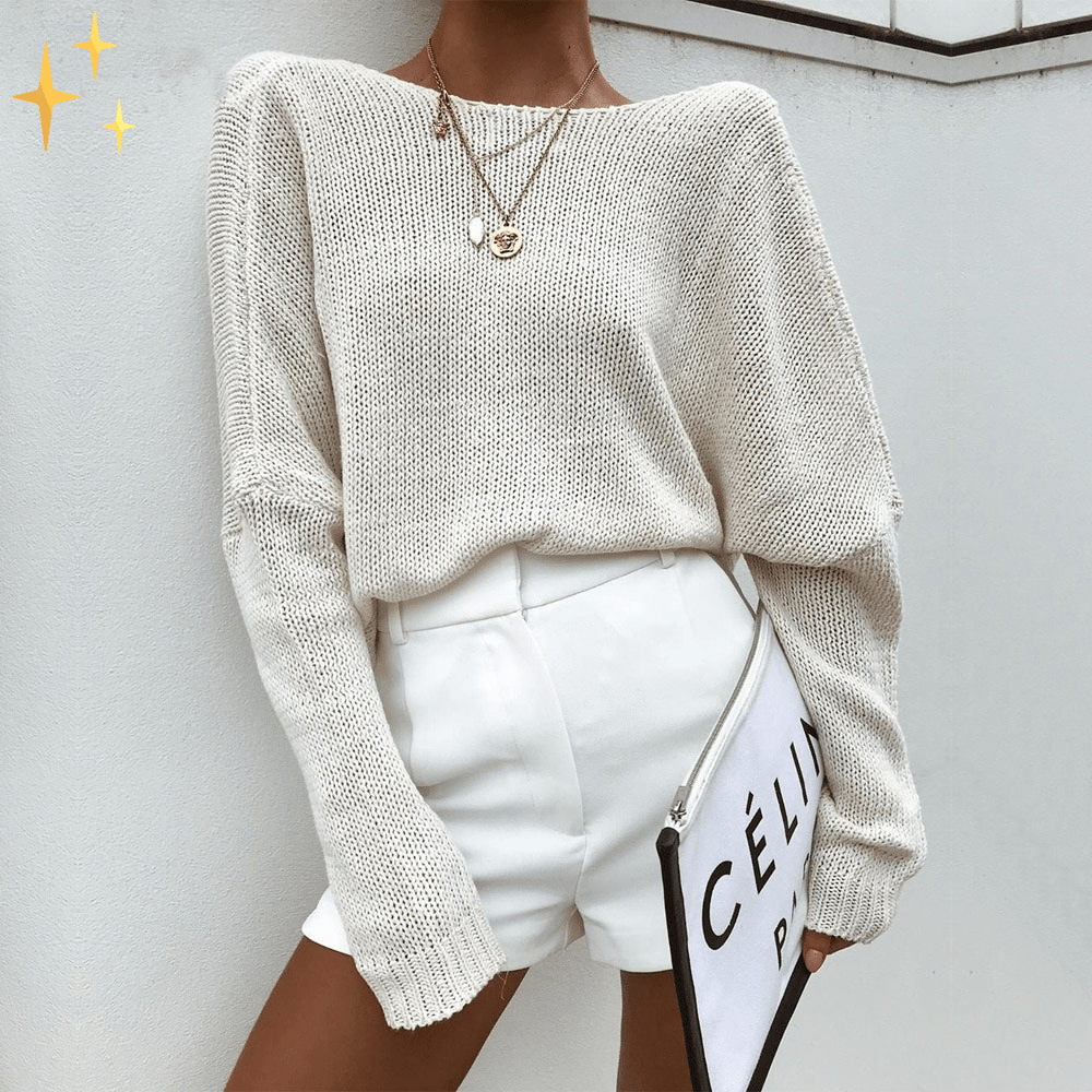 Mirabella Shopping DE 200000373 Mirabella™ Amira Front & Back Sweater | Der moderne, vielseitige Musthave-Pullover