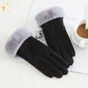 Mirabella Shopping DE 200000394 Dunkelblau - AUSVERKAUFT ModernFashion™ Damen Winterhandschuhe mit Touchscreen Fingerspitze | 100% warme Hände