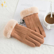 Mirabella Shopping DE 200000394 ModernFashion™ Damen Winterhandschuhe mit Touchscreen Fingerspitze | 100% warme Hände