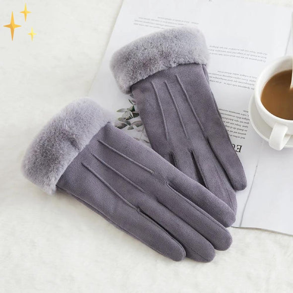 Mirabella Shopping DE 200000394 ModernFashion™ Damen Winterhandschuhe mit Touchscreen Fingerspitze | 100% warme Hände