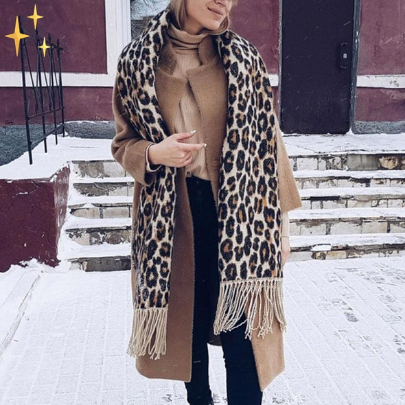 Mirabella Shopping DE 200000399 30% RABATT Mirabella™ Megan Leoparden-Print Schal | Wunderbar warm und modisch durch die kalte Jahreszeit