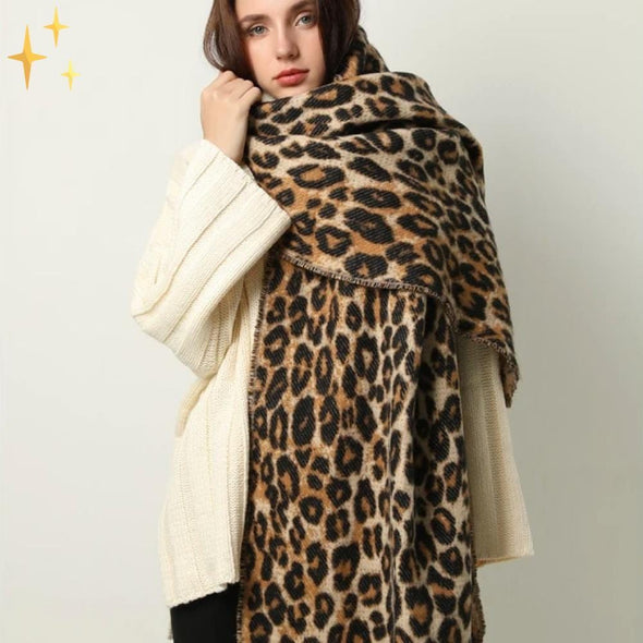 Mirabella Shopping DE 200000399 30% RABATT Mirabella™ Megan Leoparden-Print Schal | Wunderbar warm und modisch durch die kalte Jahreszeit